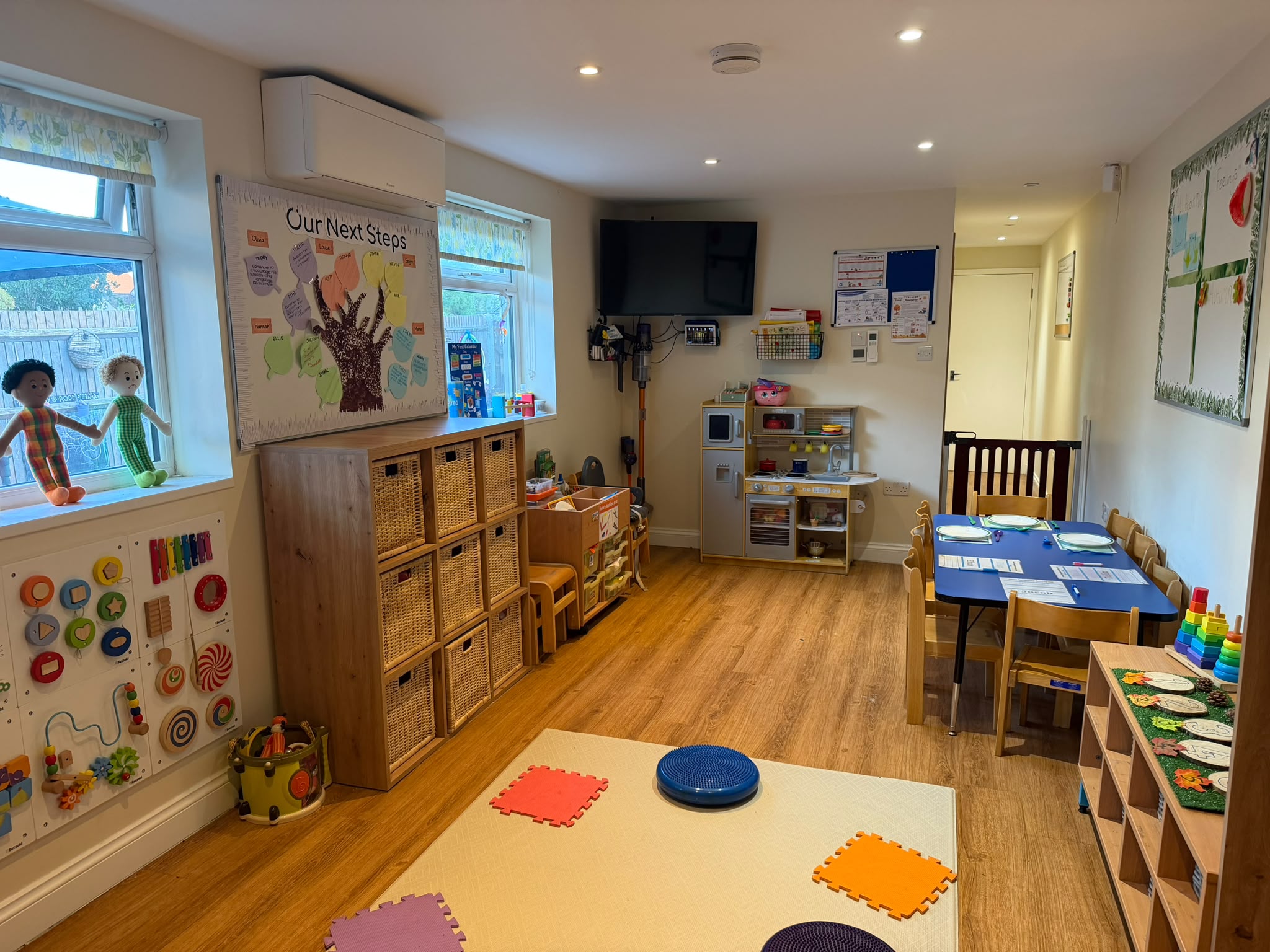 The kitchen play area at Nursery Room