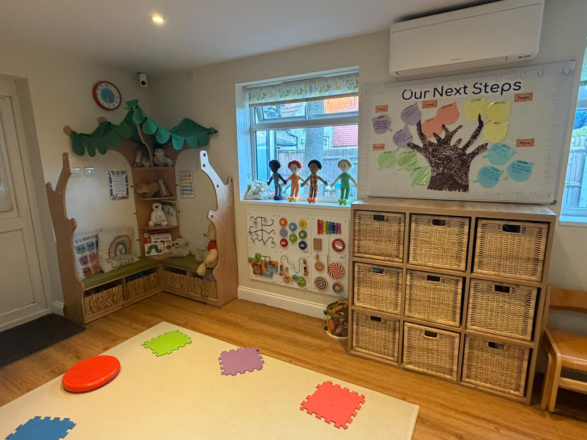 The calm corner at Nursery Room